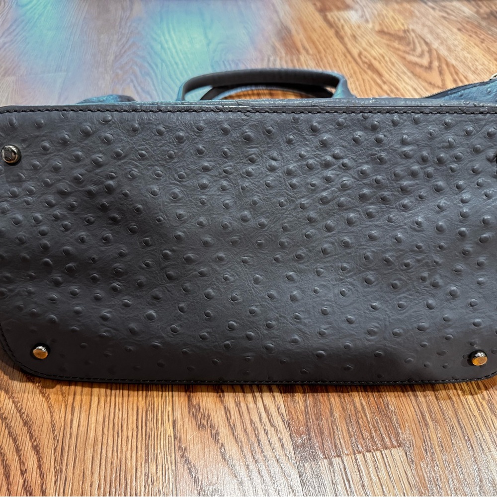 Kate Spade Grey Leather Tote Bag - Picture 3 of 6